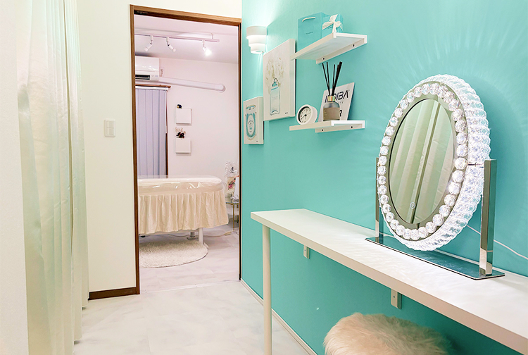 KNOTのサロン室内写真