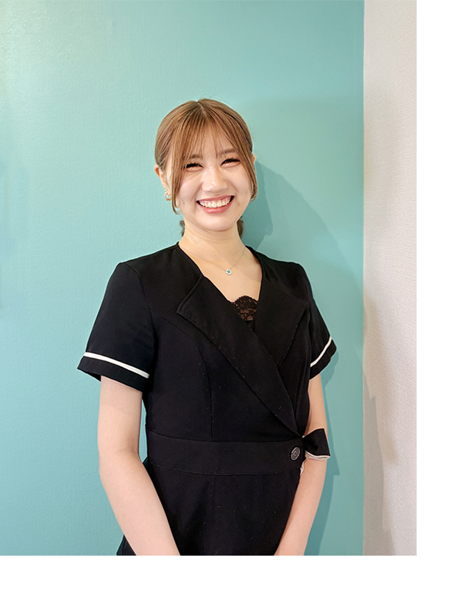 オーナーセラピスト、シミズミサトの姿写真